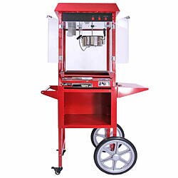 Monstershop KuKoo Machine à Popcorn Professionnelle avec Chariot