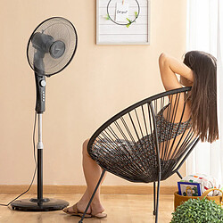 Ventilateur sur Pied InnovaGoods Breezinn Noir 45 W pas cher