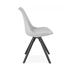 Avis Kokoon Design Chaise design MOMO GREY 48x56x82 cm