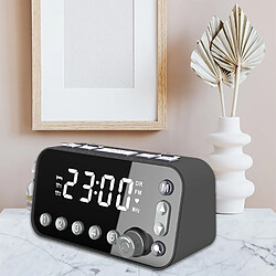 Acheter Universal Table de chevet rétro alarme numérique horloge LED grand écran DAB/FM radio réveil double |