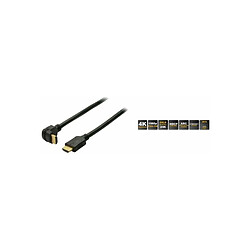 shiverpeaks BASIC-S Câble HDMI, fiche A mâle - coudé () 