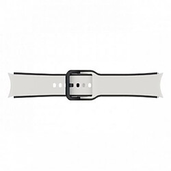 Avis Samsung Bracelet Sport Bicolore pour G Watch 4/5 Series 20mm, S/M Blanc / Noir