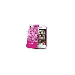 Celly Pink Wear Case Fluo I Love You For Apple Iphone 5/5s 