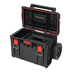 Toolbrothers RHINO XL Cart ECO Caisse à outils mobile empilable 590 x 425 x 660 mm 37 l IP66 100 kg de charge avec manche 