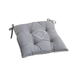 Aubry Gaspard Coussin de chaise carré. Coussin de chaise carré