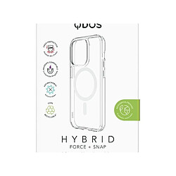 Acheter QDOS Coque pour iPhone 14 Pro Max Hybrid Force avec Snap Compatible MagSafe Transparent