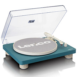 Lenco Platine vinyle avec haut-parleurs intégrés et encodage USB LS-50TQ Turquoise