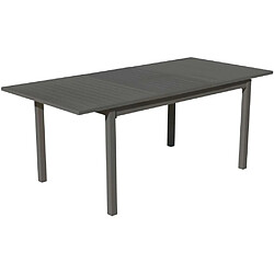 HEVEA Table de jardin extensible en aluminium Palma anthracite.