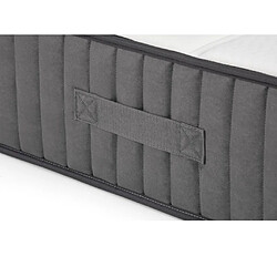 Vente-Unique Matelas 180 x 200 cm ressorts ensachés 7 zones et mousse haute résilience ép.26cm - AUDACE de PALACIO