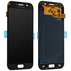 Ecran LCD Original Complet Remplacement Samsung Galaxy A3 2017 - Noir 