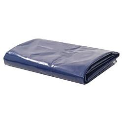 vidaXL Bâche 650 g / m² 3,5 x 5 m Bleu 