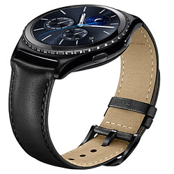 Wewoo Bracelet pour Samsung Gear S3 classique en cuir véritable