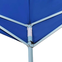 Avis vidaXL Tente de réception pliable 3x9 m Bleu