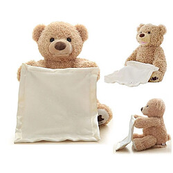 Universal Electric Teddy Bear, Movable Plush Toy - 2 Languages Speaking(Kaki)