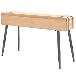 Avis vidaXL Table console Bois massif de sapin 115x40,5x76 cm