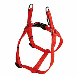 Harnais pour Chien Gloria Lisse Réglable M 47-71 cm Rouge 