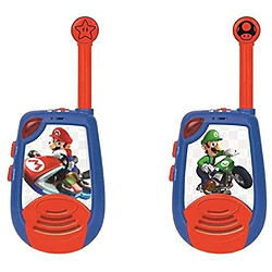 Lexibook talkie Walkies numériques jusqu’à 2 km Mario Kart