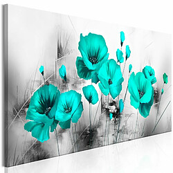 Paris Prix Tableau Imprimé Turquoise Meadow Narrow 40 x 120 cm 