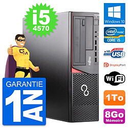 PC Fujitsu Esprimo E920 DT Intel Core i5-4570 RAM 8Go Disque 1To Windows 10 Wifi - Occasion