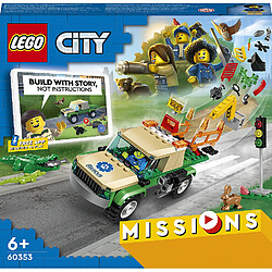 60353 Missions de sauvetage des animaux sauvages LEGO® City