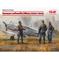 Icm Figurine Mignature German Luftwaffe Pilots (1939-1945)