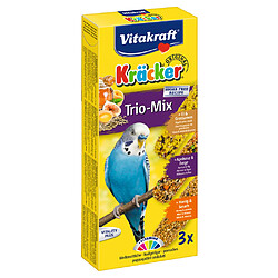 Friandises Kräcker Trio-Mix pour Perruches - Vitakraft - x3