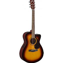 Yamaha Guitare électro-acoustique avec sac Brown Sunburst