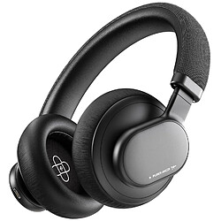 SUGIFT Casque Bluetooth sans Fil, casque stéréo circum-aural avec microphone intégré, réduction de bruit active (ANC) - Noir