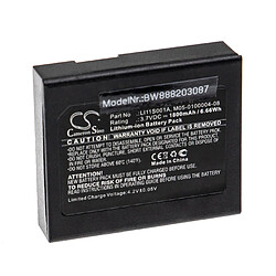 vhbw Batterie compatible avec Mindray DPM2, PM60, PM-60 appareil médical (1800mAh, 3,7V, Li-ion) 