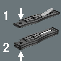 Wera Bicycle Set 15, 5-teilig, Schraubenschlüssel pas cher