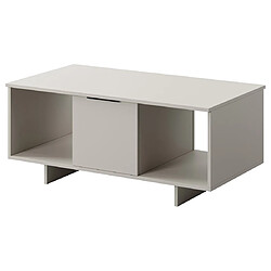 Bestmobilier Canterbury - table basse - beige - 100 cm