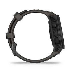 Acheter Wewoo Bracelet pour montre connectée Dragonne de remplacement en silicone Garmin Instinct 22mm Noir