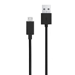 Celly USBMICROB câble USB 1 m USB 2.0 USB A Micro-USB B Noir 