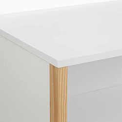 Avis Pegane Commode pour chambre d'enfant en bois coloris blanc - Longueur 85 x Profondeur 40 x Hauteur 80 cm