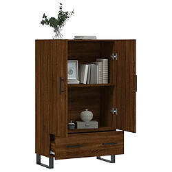 Acheter Maison Chic Buffet,Meuble de Rangement,commode pour salon,Cuisine chêne marron 69,5x31x115 cm bois d'ingénierie -MN31418