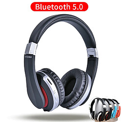 GUPBOO MH7 casque sans fil Bluetooth casque stéréo pliable casque de jeu avec prise en charge micro carte TF pour téléphones mobiles iPad