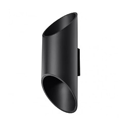 Luminaire Center Applique murale PENNE aluminium noir 1 ampoule pas cher