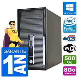 PC Tour HP ProDesk 400 G1 Intel G3220 RAM 8Go Disque Dur 500Go Windows 10 Wifi · Occasion 