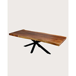 Acheter UNIQKA Dempo - Table repas en suar massif L250 cm 12-14 pers.