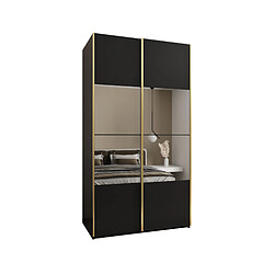 Abiks Meble Armoire à portes battantes Lux 4 245,5/140/64 2 portes 