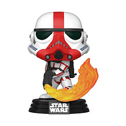 Funko Star Wars The Mandalorian - Figurine POP! Incinerator Stormtrooper 9 cm