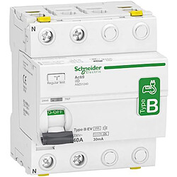 interrupteur différentiel - iid - 1p+n - 40a - 30 ma - type b - ev - schneider electric a9z51240