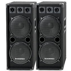 McGrey DJ-2222 Paire d'Enceintes de Basement Party/DJ - 2x 1000W