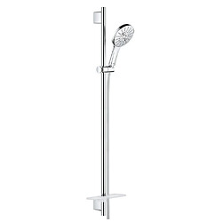 Grohe - Ensemble de douche 3 jets Rainshower Smartactive 130 avec barre 