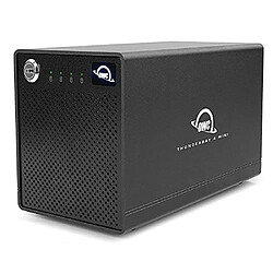 Owc ThunderBay 4 Boîtier Disque Dur 4 Baies 2.5'' Aluminium SATA III Thunderbolt 3 Noir