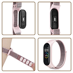 Avis Wewoo Bracelet pour montre connectée de tissé en nylon de Smartwatch Xiaomi Mi Band 3/4 vert armée