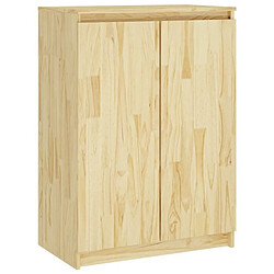 vidaXL Buffet 60x36x84 cm Bois de pin massif