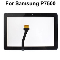 Wewoo Pour Samsung Galaxy Tab P7500 noir / P7510 écran tactile (seul sans le LCD) Digitizer Partie