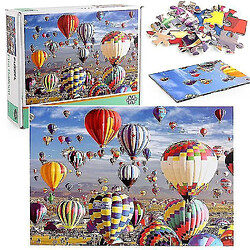 Avis Universal 1000pcs Décompression Jigsaw Puzzles Puzzles Toys, Fire Balloon Jigsaw