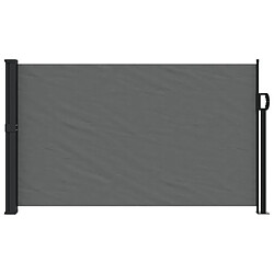 Avis Maison Chic Auvent latéral rétractable | Store latéral | Brise-vue latéral anthracite 120x500 cm -GKD37947